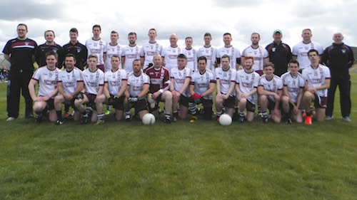 The Corrinshego senior team. The Corrinshego senior team.