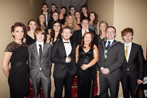 The Newry and Mourne Youth Council. Photograph: Peter Clarke