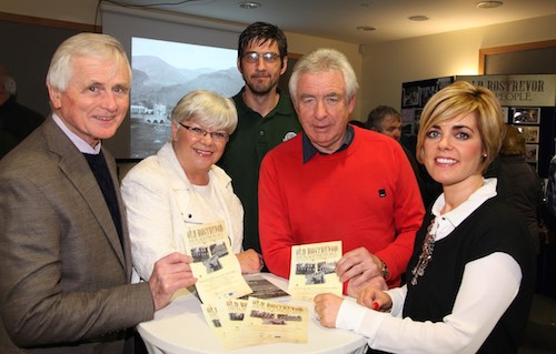 Pictured at the Old Rostrevor Exhibition last night in the Cloughmore Centre are Kevin Hanna, Hilary McGrath and Patricia Strong, Rostrevor Historical Society, with Ian Colgan, Newry and Mourne District Council and Catherine McGinn MAC PR. Pictured at the Old Rostrevor Exhibition last night in the Cloughmore Centre are Kevin Hanna, Hilary McGrath and Patricia Strong, Rostrevor Historical Society, with Ian Colgan, Newry and Mourne District Council and Catherine McGinn MAC PR.