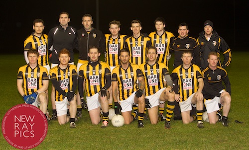 David Bentley with the Crossmaglen Rangers team. Photograph: NewRay Pics David Bentley with the Crossmaglen Rangers team. Photograph: NewRay Pics