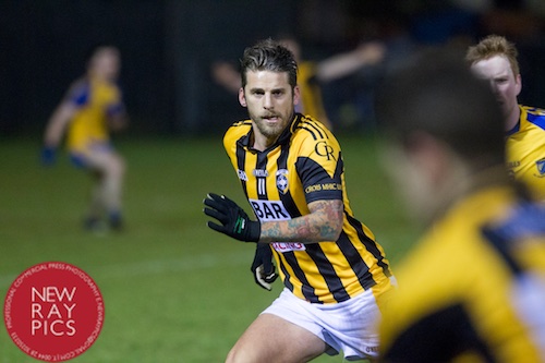 David Bentley playing for Crossmaglen Rangers. Photograph: NewRayPics David Bentley playing for Crossmaglen Rangers. Photograph: NewRayPics