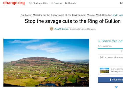 The Ring of Gullion petition at Change.org The Ring of Gullion petition at Change.org