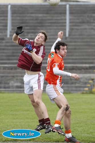 Armagh take on Galway. Photograph: Columba O'Hare Armagh take on Galway. Photograph: Columba O'Hare