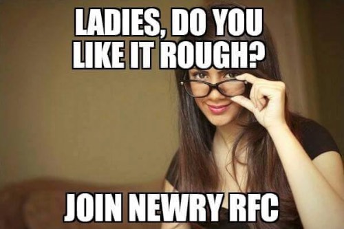 Newry Rugby Club is seeking more ladies to get involved in their Women's Team. Newry Rugby Club is seeking more ladies to get involved in their Women's Team.