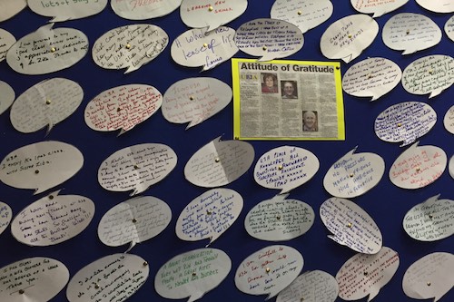 Speech Bubbles at U3A displaying members gratitude. Speech Bubbles at U3A displaying members gratitude.