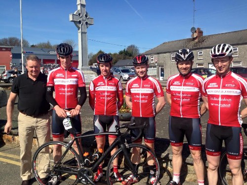 The Newry Wheelers team in Gorey. The Newry Wheelers team in Gorey.