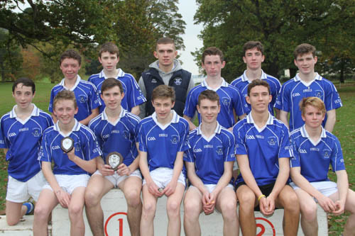 Teacher Conor Wallace and St Colman's College Inter Team who competed in the Post Primary Schools Cross Country Races in Kilbroney Park. Teacher Conor Wallace and St Colman's College Inter Team who competed in the Post Primary Schools Cross Country Races in Kilbroney Park.