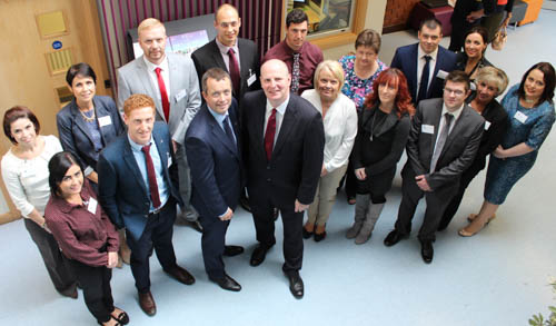 Brian Doran (Chief Executive, Southern Regional College), Liam Nagle (CEO, Norbrook Laboratories), key SRC and Norbrook staff with Norbrook Employees who completed the Business Administration Programme. Brian Doran (Chief Executive, Southern Regional College), Liam Nagle (CEO, Norbrook Laboratories), key SRC and Norbrook staff with Norbrook Employees who completed the Business Administration Programme.