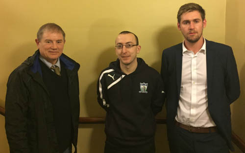 Three members of the Independent/ Alliance Group, Cllr’s Cadogan Enright, Kevin McAteer and Patrick Brown.
