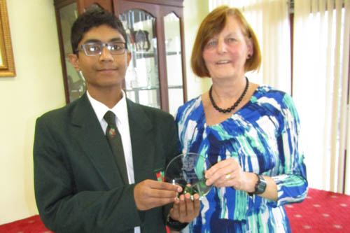 Alwyn Bino (Maths) and Mrs Lillian McGuigan Alwyn Bino (Maths) and Mrs Lillian McGuigan