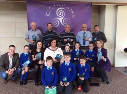 Pictured at the launch were Deputy Mayor of Newry,Mourne and Down Council, Gillian Fitzpatrick; Megan Fearon MLA; Councillors Barra O Muiri and Roisin Mulgrew; Cuimhneamh Chairperson Anthony Flynn, Cuimhneamh committee members and children from St.Mary’s Primary School and their teacher Paula Mulkearns. Pictured at the launch were Deputy Mayor of Newry,Mourne and Down Council, Gillian Fitzpatrick; Megan Fearon MLA; Councillors Barra O Muiri and Roisin Mulgrew; Cuimhneamh Chairperson Anthony Flynn, Cuimhneamh committee members and children from St.Mary’s Primary School and their teacher Paula Mulkearns.