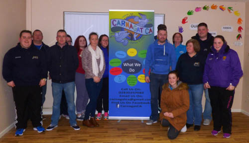 Pictured at the Carnagat Community Association AGM