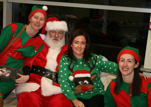 Santa and his helpers are looking forward to their home visits. Santa and his helpers are looking forward to their home visits.