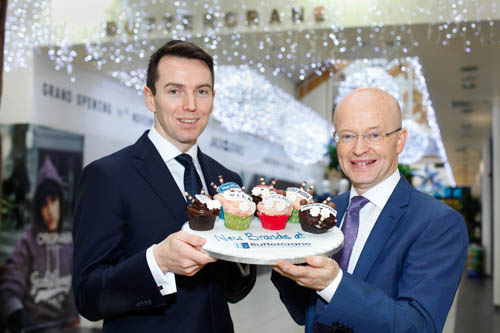 Tony Kernan Associate Director, Retail Agency Lambert Smith Hampton pictured with Peter Murray, Buttercrane Centre Manager. Tony Kernan Associate Director, Retail Agency Lambert Smith Hampton pictured with Peter Murray, Buttercrane Centre Manager.