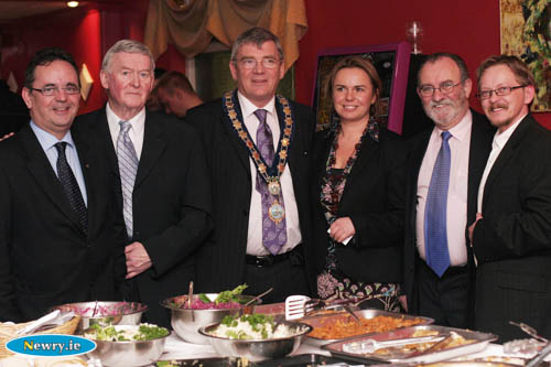 Dominic Bradley at the opening of the new Polish Resource Centre at The Independent Club in 2006 with John Duffy, Chairman, Independent Club; Cllr Michael Carr, Mayor, Newry and Mourne District Council; Justyna McCabe, Polish Resource Centre; Terry Ruddy, Independent Club and Mateusz Kuca, Polish Resource Centre. Photograph: Columba O’Hare Dominic Bradley at the opening of the new Polish Resource Centre at The Independent Club in 2006 with John Duffy, Chairman, Independent Club; Cllr Michael Carr, Mayor, Newry and Mourne District Council; Justyna McCabe, Polish Resource Centre; Terry Ruddy, Independent Club and Mateusz Kuca, Polish Resource Centre. Photograph: Columba O’Hare