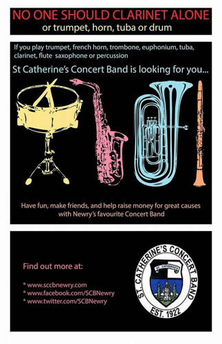 Get in touch with St Catherine's Band Get in touch with St Catherine's Band