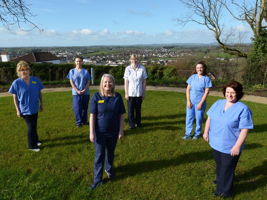 Radiology team members from Daisy Hill Hospital.