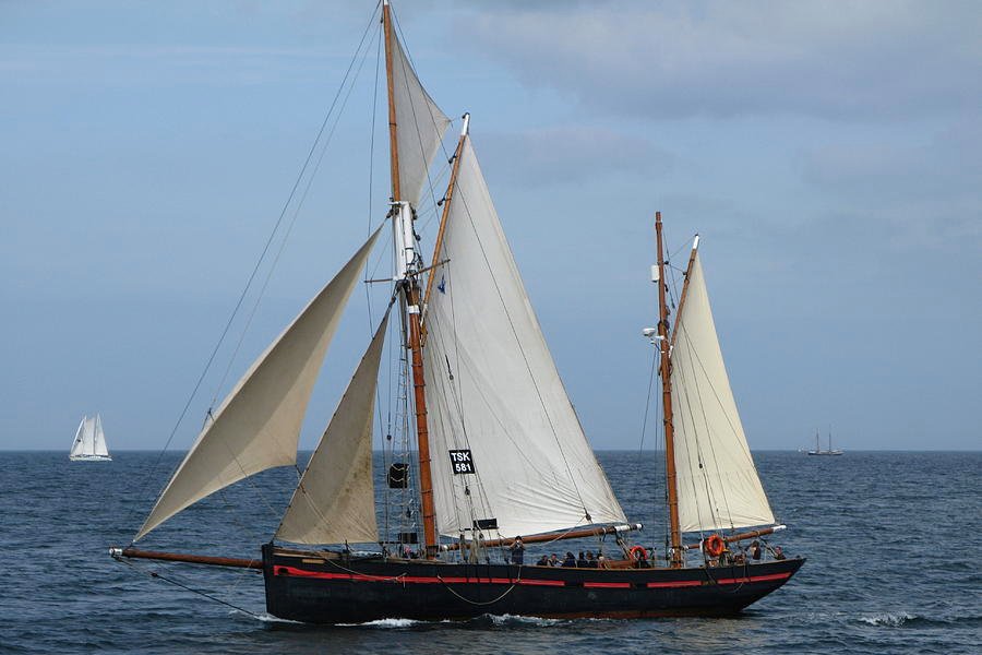 The 1892 built Heritage Tall Ship LEADER which will be based in Newry thanks to a £250K grant from National Lottery Heritage Fund.