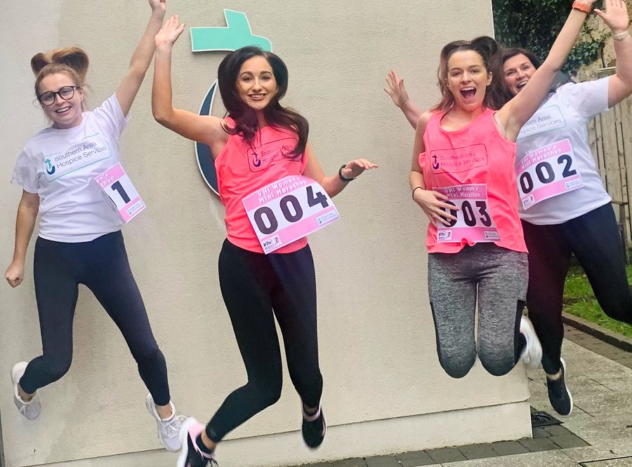 Hospice staff are excited to launch the Vhi Women’s Mini Mini Marathon after 3 years of absence. 