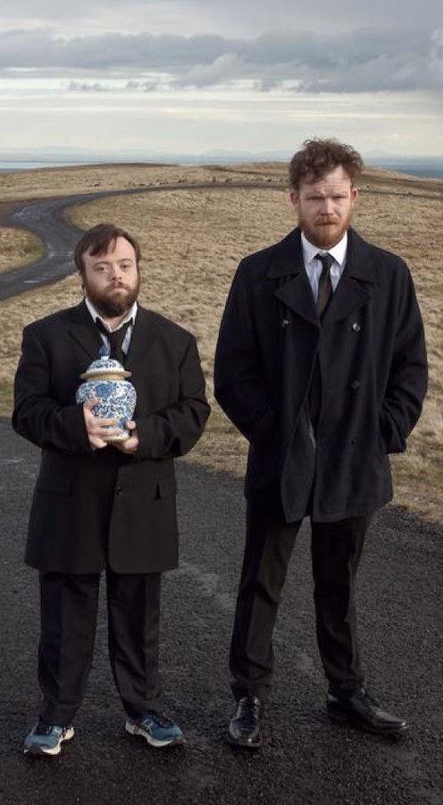 Seamus O'Hara, right, and James Martin in An Irish Goodbye.
