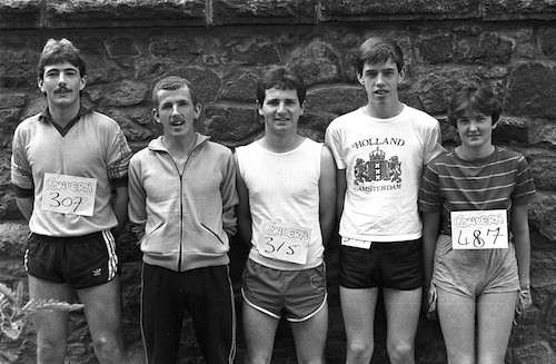 A fine display of legs on Show at this Concern Fun Run in Newry