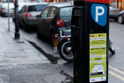 New Signage on Newry's Parking Meters