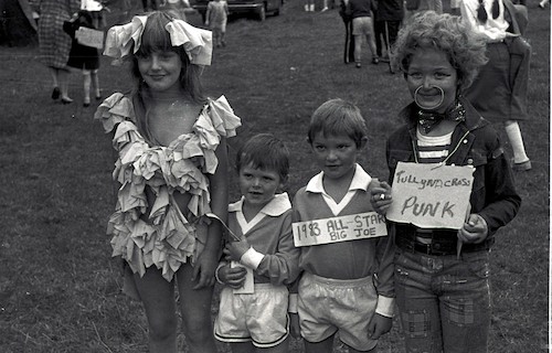 Fancy Dress Poyntzpass 1983. Photo: Columba O'Hare Fancy Dress Poyntzpass 1983. Photo: Columba O'Hare