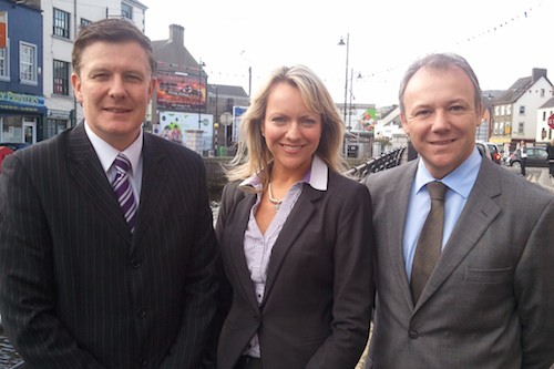 President Conor Patterson, Newry Chamber, Ms Orla Jackson, CEO, Newry Chamber and Mr Adrian Toner, Chief Operating Officer, First Derivatives pictured at the launch of the Newry Chamber's Annual Gala Dinner. President Conor Patterson, Newry Chamber, Ms Orla Jackson, CEO, Newry Chamber and Mr Adrian Toner, Chief Operating Officer, First Derivatives pictured at the launch of the Newry Chamber's Annual Gala Dinner.
