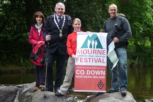 Getting ready for the Mourne Walking Festival Getting ready for the Mourne Walking Festival