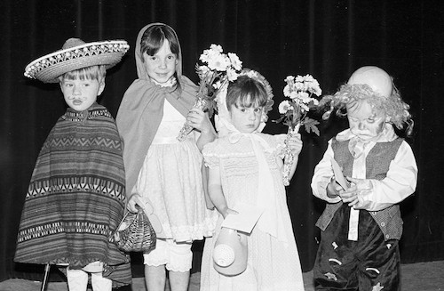 Newry Town Hall Fancy Dress in the 1980's. Photo: Columba O'Hare