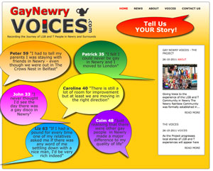 Gay Newry Voices Website