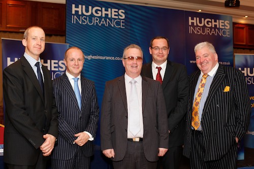 Andrew McBurney, Atradius Credit Insurance; Gareth Brady, Chief Executive, Hughes Insurance; Richard Moore, Founder and Director, Children in Crossfire, Guest Speaker; Cormac Harty, Commercial Business Development Executive, Hughes Insurance and Feargal McCormack, Partner, FPM Chartered Accountants.