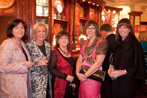 Guests at the Chamber Dinner in the Canal Court