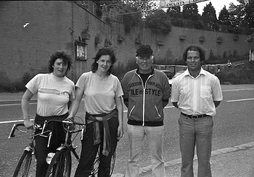 Maracycle stop in Newry mid 80's