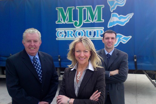 Newry Chamber launches Business Brunch with Declan Kelly, US Economic Envoy to NI in association with MJM Group. From Left: Mr Brian McConville, Chairman, MJM Group; Ms Orla Jackson, CEO, Newry Chamber of Commerce & Trade and Mr Jeremy Quinn, Financial Director, MJM Group