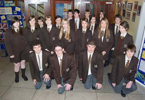 Students from Newry High school attended a “Chemistry at Work” event at QUB 