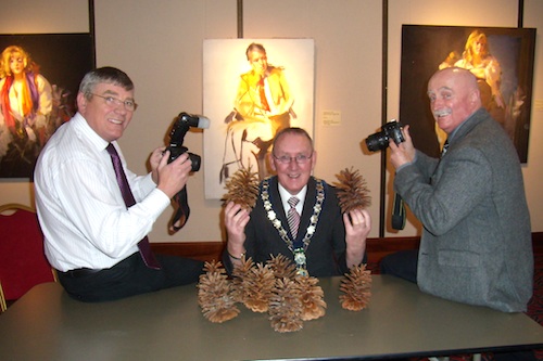Mayor John Feehan at the Exhibition Launch