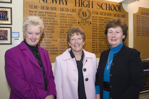 Principal Ms Fiona Pride, Janice Barr (Charlene’s Mother) and Mrs Mary Grant, Charity Coordinator Principal Ms Fiona Pride, Janice Barr (Charlene’s Mother) and Mrs Mary Grant, Charity Coordinator