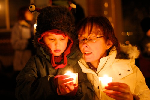 Joining in the Newry Vigil for Peace Joining in the Newry Vigil for Peace