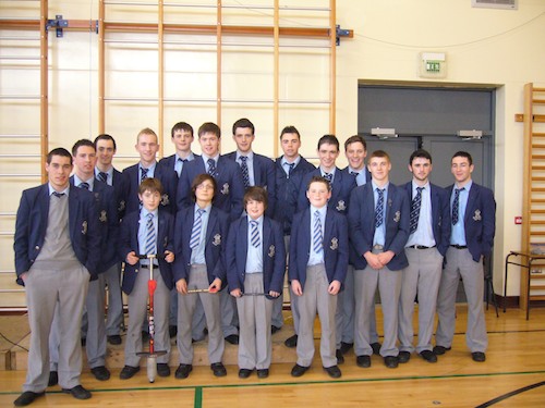 Niall O’Hagan Front right (J1) came first. In second place was Michael Mc Cartan and Miceal Mullin (both J2) Middle front who played the tin whistle and in third place Neill Jones front left. The Seniors in the picture are members of SVP Conference in the school Niall O’Hagan Front right (J1) came first. In second place was Michael Mc Cartan and Miceal Mullin (both J2) Middle front who played the tin whistle and in third place Neill Jones front left. The Seniors in the picture are members of SVP Conference in the school