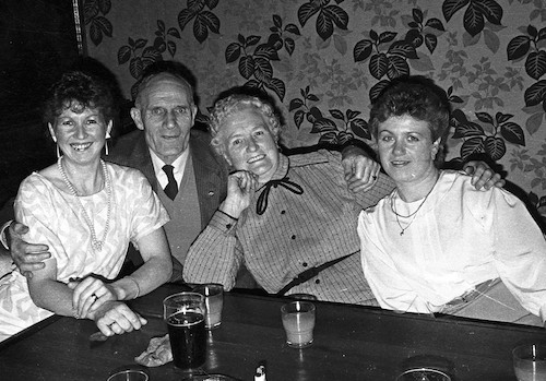 Poyntzpass O'Hanlon's night Mid 1980's. Photo: Columba O'Hare Poyntzpass O'Hanlon's night Mid 1980's. Photo: Columba O'Hare