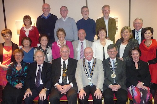 Newry Drama Festival members at their Civic Reception