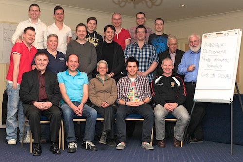 Members of the Newry Rainbow Community with representatives from Dundalk Outcomers and LGBT in Cavan with Facilitator Frank Dolaghan, Mentor at their Discussion Forum in the Carrickdale Hotel.
