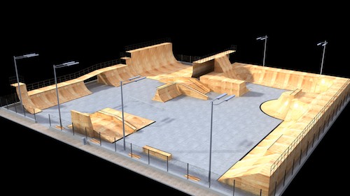 A Plan for the new Skate Park