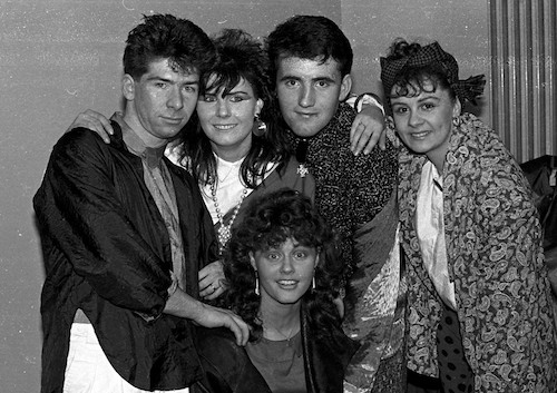 On stage Newry Arts Centre, mid 1980's. Picture: Columba O'Hare