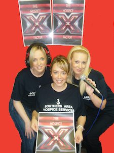 Hospice Staff get ready for their X Factor