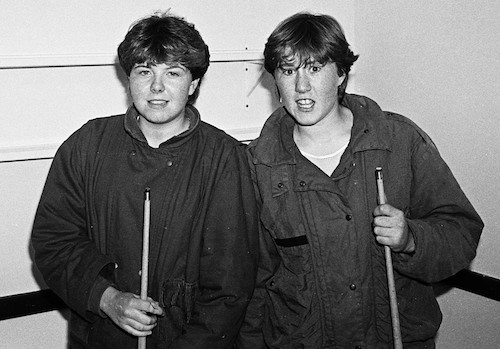 Pool players. Photo: Columba O'Hare Pool players. Photo: Columba O'Hare