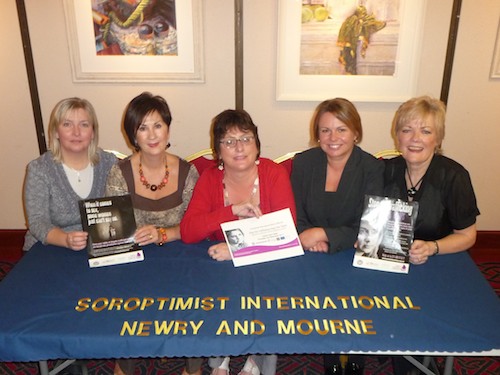 Members of the Soroptimist Conference Committee finalise details of major conference on Human Trafficking.