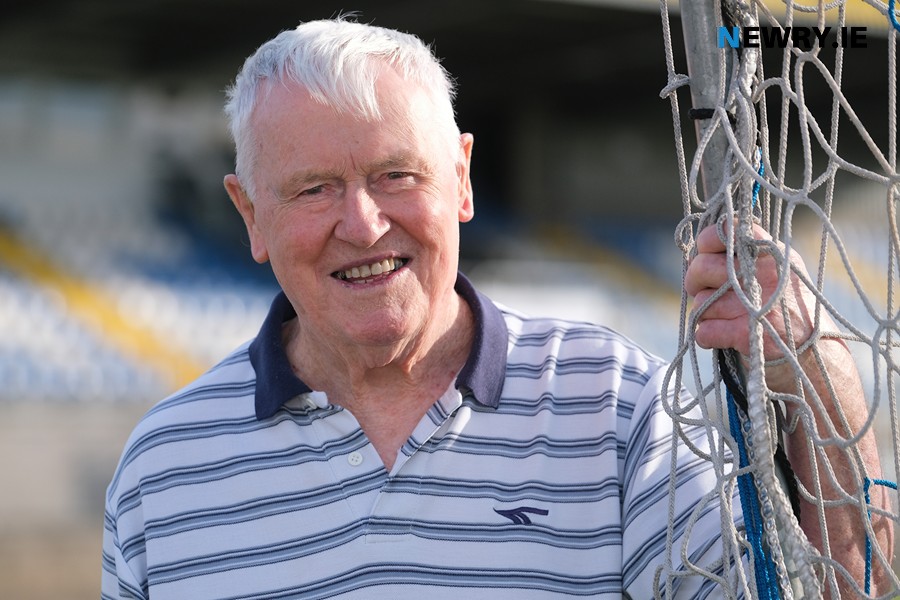 Peter McParland. Photograph: Columba O'Hare/ Newry.ie 