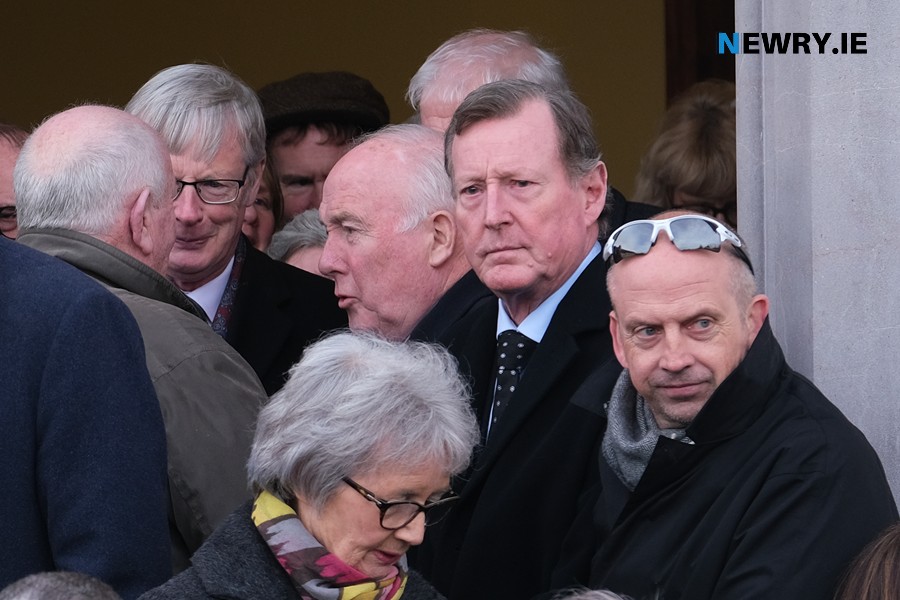 David Trimble pictured at Seamus Mallon's Funeral in 2020. Photograph: Columba O'Hare/ Newry.ie 